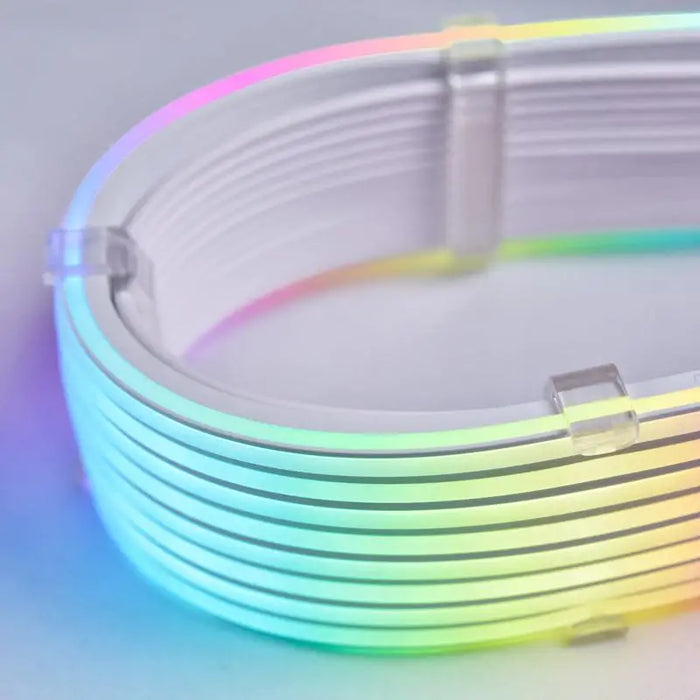 Lian-Li Strimer Plus V2 RGB Extension Cable 16-Pin 12VHPWR to 3x8-Pin for RTX 40th Series 108 LEDs - Входно-изходни