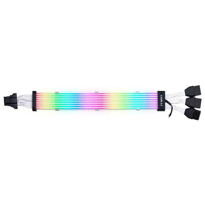 Lian-Li Strimer Plus V2 RGB Extension Cable 16-Pin 12VHPWR to 3x8-Pin for RTX 40th Series 108 LEDs - Входно-изходни