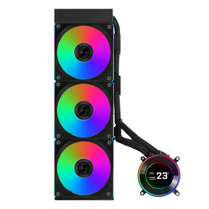 Lian Li HydroShift II LCD-C 360CL ARGB CPU Cooler - Black