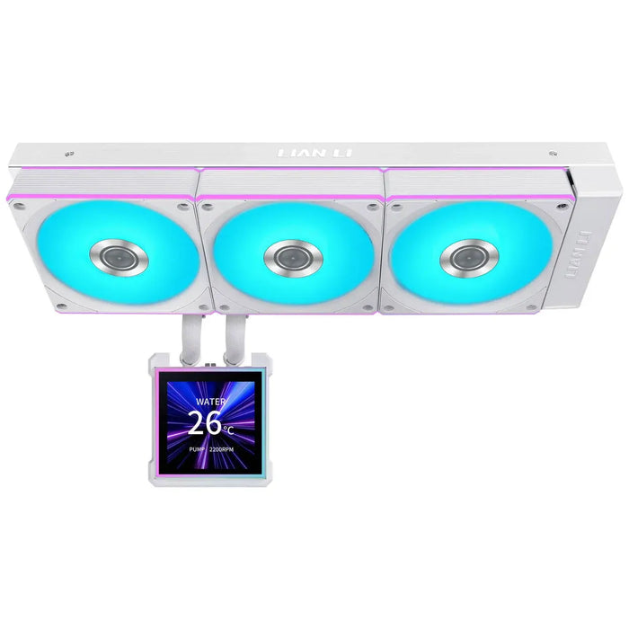 Lian Li HydroShift II LCD-S 360CL RGB CPU Cooler - White