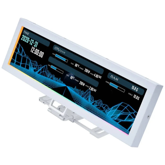 Lian Li 8.8" Universal Screen Control Panel - White