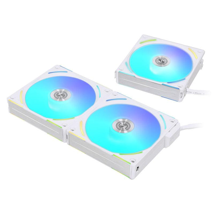 Lian-Li UNI AL120 V2 ARGB PWM fans, 3 pieces in a set, Controller included, White