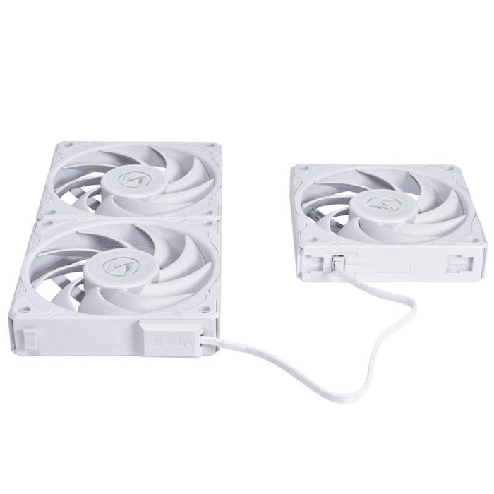 Set of 3 Fan Lian Li UNI P28 - 120mm, White