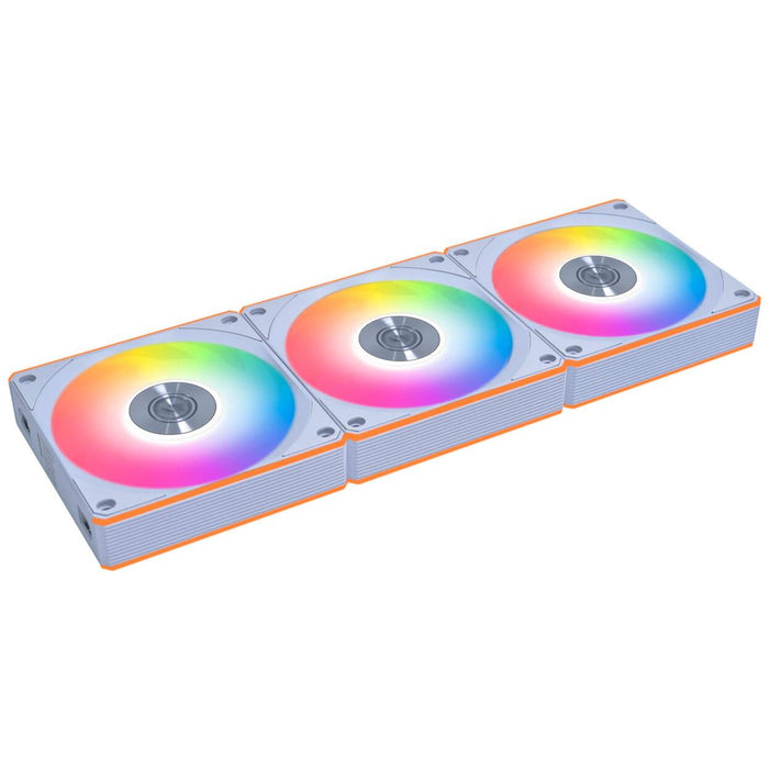 Fans 3pcs Lian Li UNI FAN CL Wireless ARGB PWM Reverse - 120 mm White + Controller