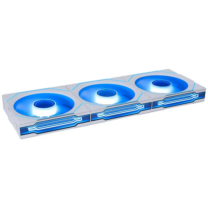 Fans 3pcs Lian Li UNI FAN SL-INF Wireless ARGB PWM Reverse - 120 mm White + Controller