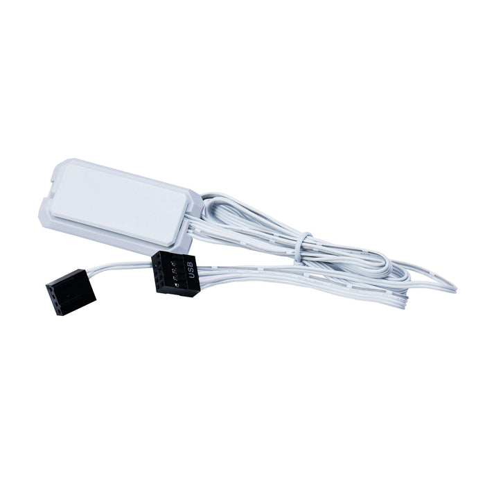 Fan Lian Li UNI FAN SL Wireless LCD Reverse Blade ARGB PWM - 120 mm White