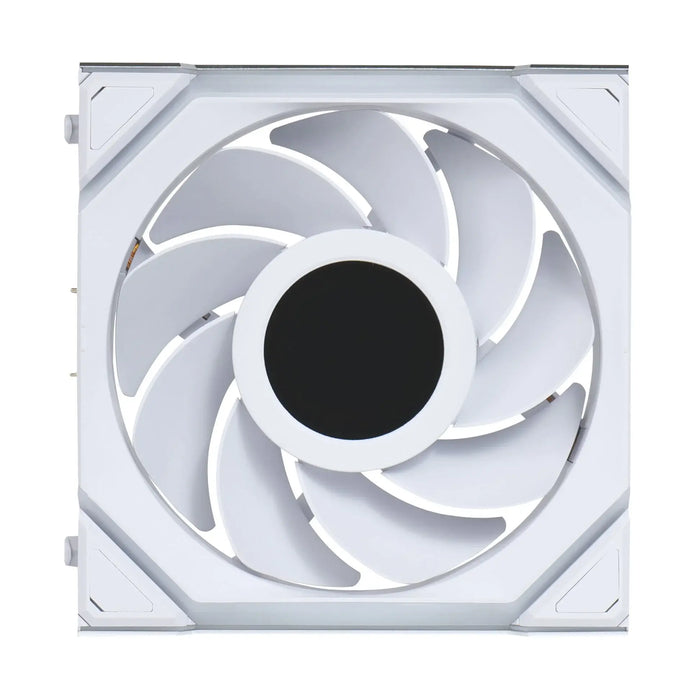 Fans 3 pcs Lian Li UNI FAN SL Wireless LCD Reverse Blade ARGB PWM - 120 mm White