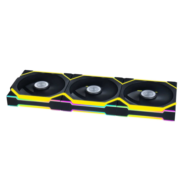 Fans 3pcs Lian Li UNI FAN SL Wireless ARGB PWM - 120 mm Black + Controller