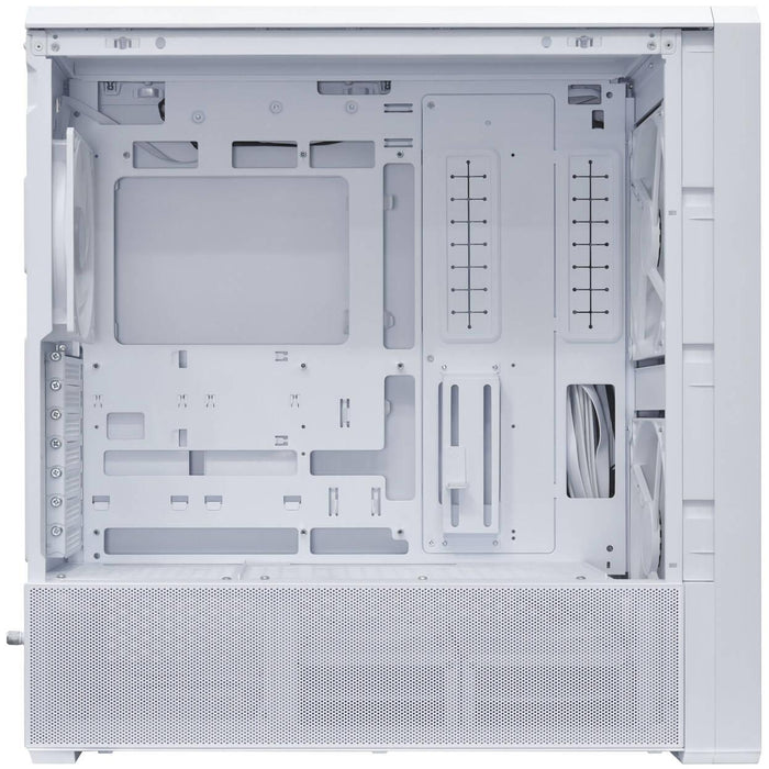 Lian Li LANCOOL 217 INF RGB Mid-Tower Case, Tempered Glass - White