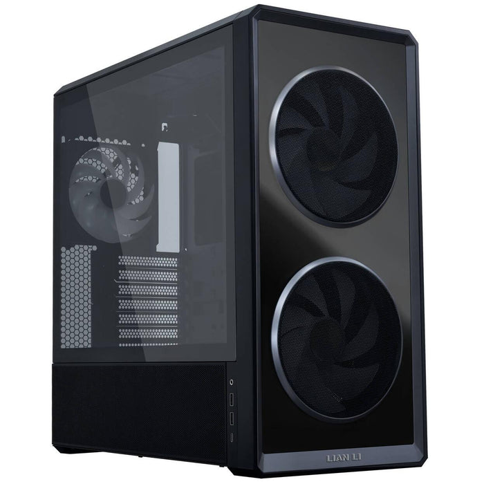 Lian Li LANCOOL 217 INF RGB Mid-Tower Case, Tempered Glass - Black