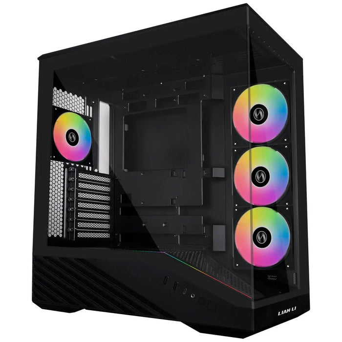 Box Lian Li Vector V100 ARGB Mid-Tower, Tempered Glass - Black