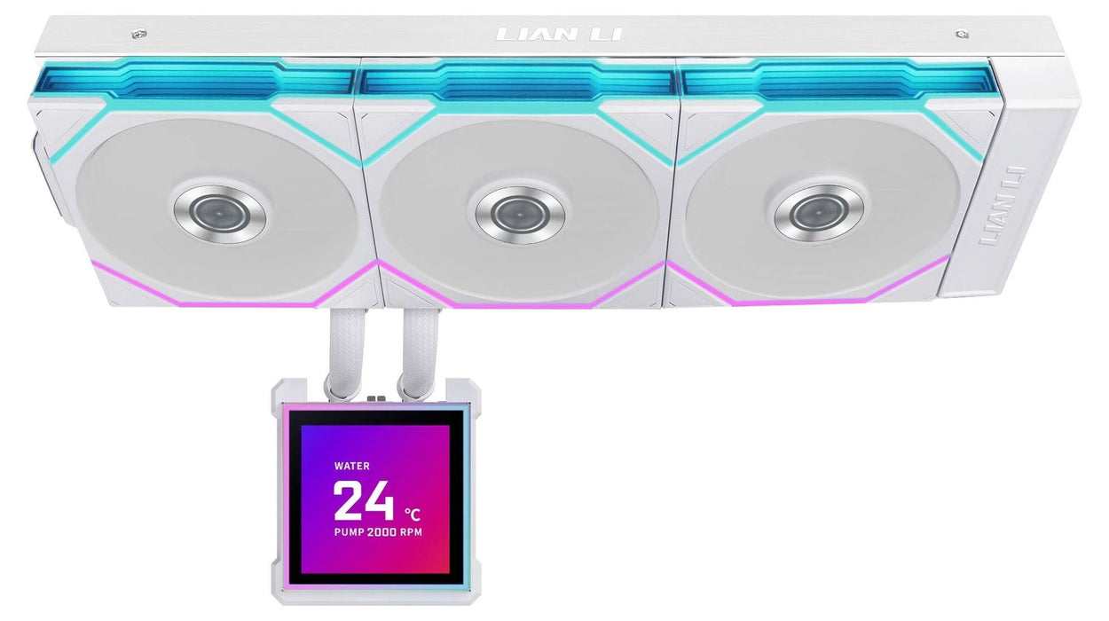 Lian Li HydroShift II LCD-S 360TL RGB CPU Cooler - White