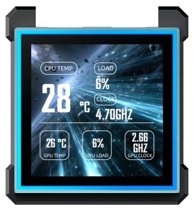 Lian Li HydroShift II LCD-S 360TL RGB CPU Cooler - White