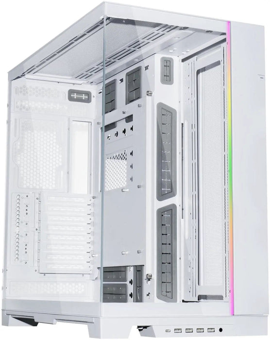 Case Lian Li PC-O11 Dynamic EVO XL Full-Tower, Tempered Glass, White