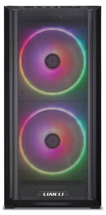 Case Lian-Li LANCOOL 216, RGB, Mid-Tower, Tempered Glass, Black