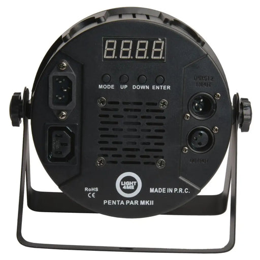 LIGHT4ME PENTA PAR 8x12W MKII RGBWA- RGB LED spotlight - PAR headlampsOSC-RPA<<<Stage lightingOSC<<<ActionPL&&&PAR