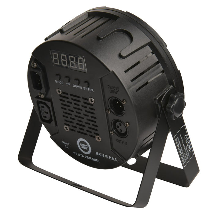 LIGHT4ME PENTA PAR 8x12W MKII RGBWA- RGB LED spotlight