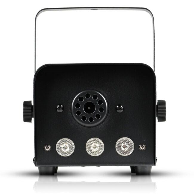 LIGHT4ME FM 500 LED V2 - 500W smoke/fog machine with 3x1W RGB lighting effect