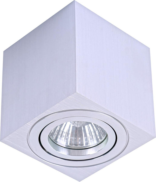LUNA EXTERNAL ASSEMBLY SATIN CHROME 8X8CM