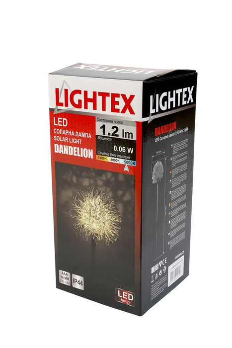 LED SOLAR LAMP DANDELION IP44 LIGHTEX
