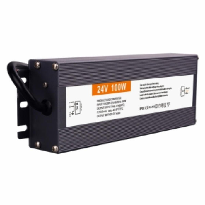 LED DRIVER 100W 24V IP67 ALUMINUM