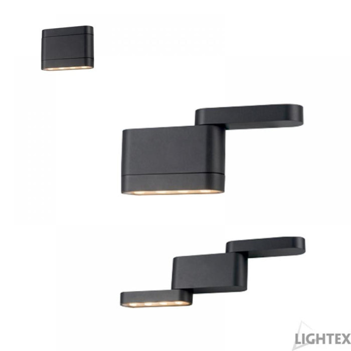 LED FACADE LIGHT NANT 9W BLACK