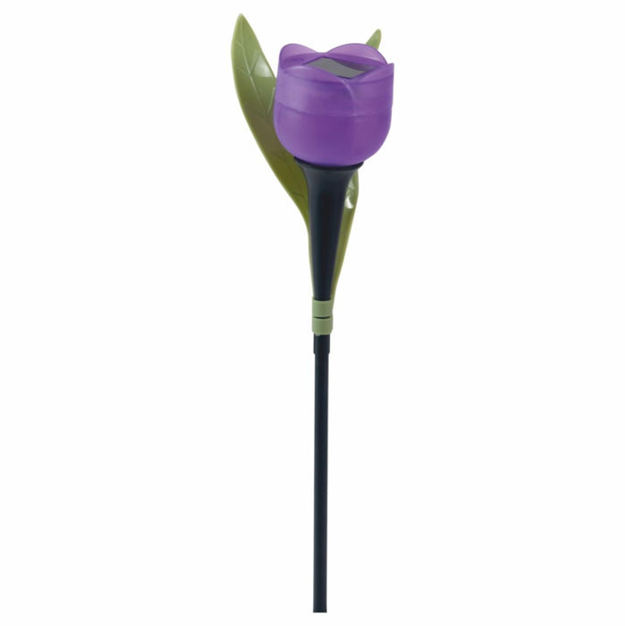 LED SOLAR TULIP PURPLE LIGHTEX