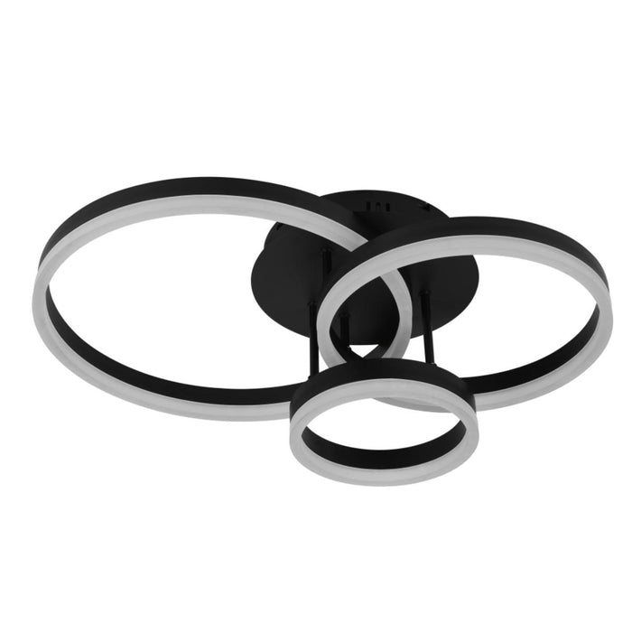 LED CEILING LIGHT CATERINA BLACK 60W LIGHTEX
