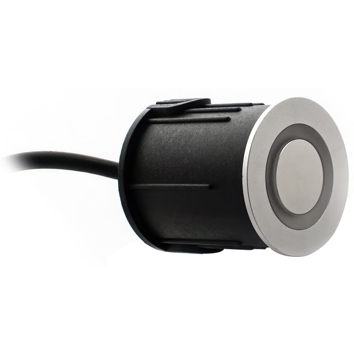 LED FIXTURE FOR BUILDING IN THE GROUND 24V 3W 6000K IP67 Ф46 SILVER LIGHTEX NITRO