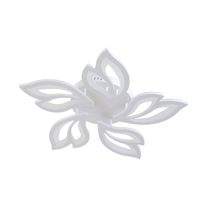LED CEILING LAMP 63W 3000-6500K 62CM 3780LM WITH REMOTE WHITE LIGHTEX STELLA