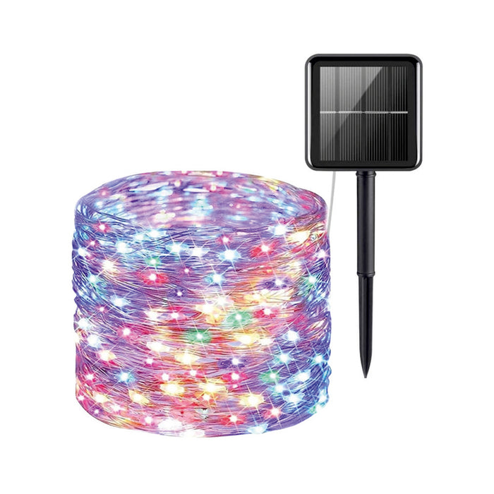 SOLAR LED STRIP RGB 1.2V 4W IP65 600LM 20M LIGHTEX FESTA