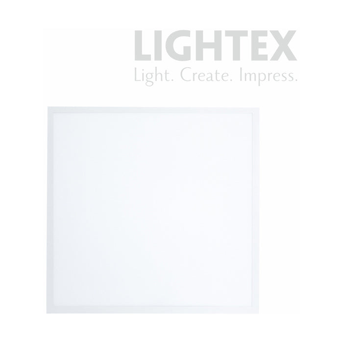 LED PANEL 40W 59.5X59.5CM 3CCT 4800LM WHITE LIGHTEX RIO