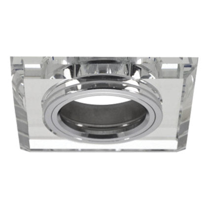 LUNA STATIONARY SQUARE TRANSPARENT GLASS LIGHTEX