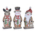 Lighting decoration DKD Home Decor Christmas (18 x 7 x 40,5 cm) (3 Units) - Декорация и Осветление<<<Дом