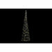 Lighting decoration DKD Home Decor Golden Silver Natural 19 x 19 x 62 cm Cones Christmas AA x 2 not included (2 Units)