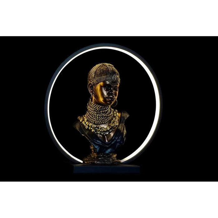 Lighting decoration DKD Home Decor Resin African Woman (35,5 x 11 x 36 cm) - Декорация и Осветление<<<Дом