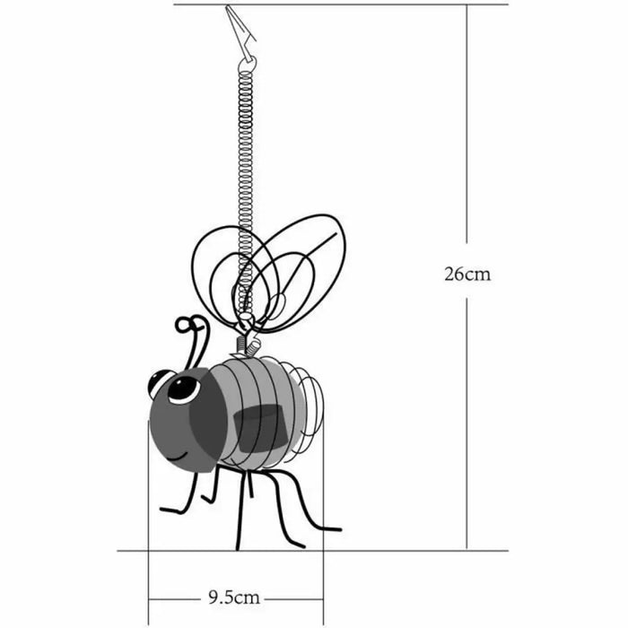 Lighting decoration Galix Bee Solar light 11 x 10 x 14 cm - Декорация и Осветление<<<Дом Градина<<<BigBuy&&&Соларно
