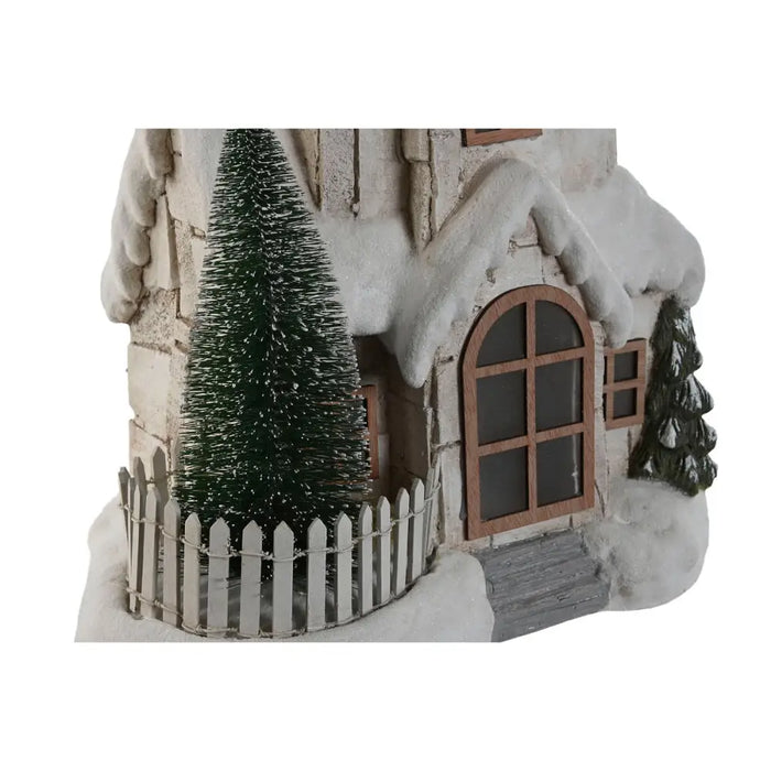 Lighting decoration Home ESPRIT White Green Natural House 35 x 20 x 51 cm - Декорация и Осветление<<<Дом