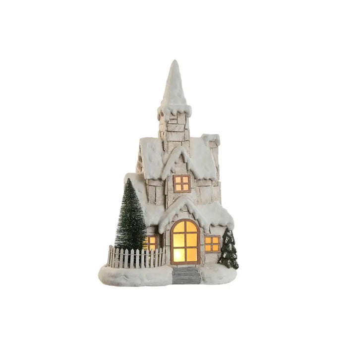 Lighting decoration Home ESPRIT White Green Natural House 35 x 20 x 51 cm - Декорация и Осветление<<<Дом