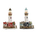 Lighting decoration Home ESPRIT Wood Aluminium Headlight 20 x 20 x 30,5 cm (2 Units) - Декорация и Осветление<<<Дом