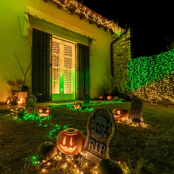 LIGHTING STRING 200CM 250LED TWINKLY TWS250SPP-BEU - Шатри<<<Чадъри сенници и шатри<<<Градина<<<Praktiker&&&Christmas