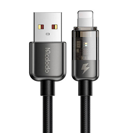 Lightning cable Mcdodo CA-3141 2W 1.8m (black) - USB to Lightning<<<USB cables<<<GSM Accessories<<<InnproXML