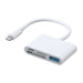 Lightning to USB OTG adapter Joyroom S-H142 SD card reader microSD (white) - Card readers<<<IT