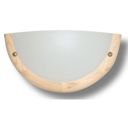 APPLIQUE WOOD CIRCLE LIGHTSTYLE PINE