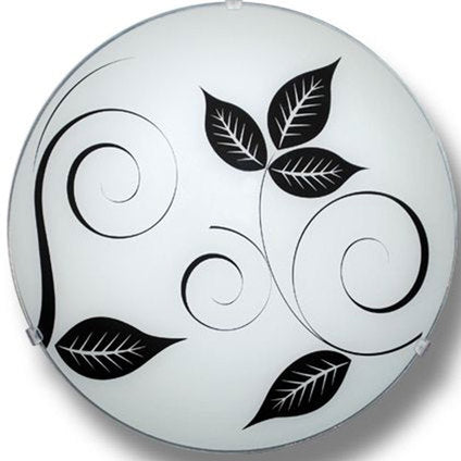 CEILING F30 BLACK/WHITE LIGHTSTYLE FLORA