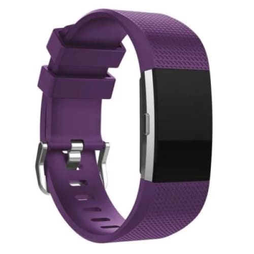 Purple silicone strap Fitbit / Fitbit Charge 2