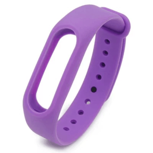 Purple silicone strap Xiaomi Mi Band 2