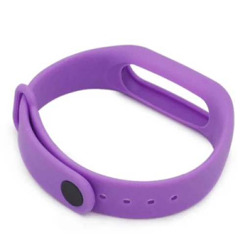 Purple silicone strap Xiaomi Mi Band 2