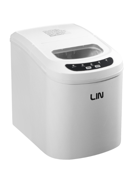 Portable ice cube maker LIN ICE PRO-W12 white