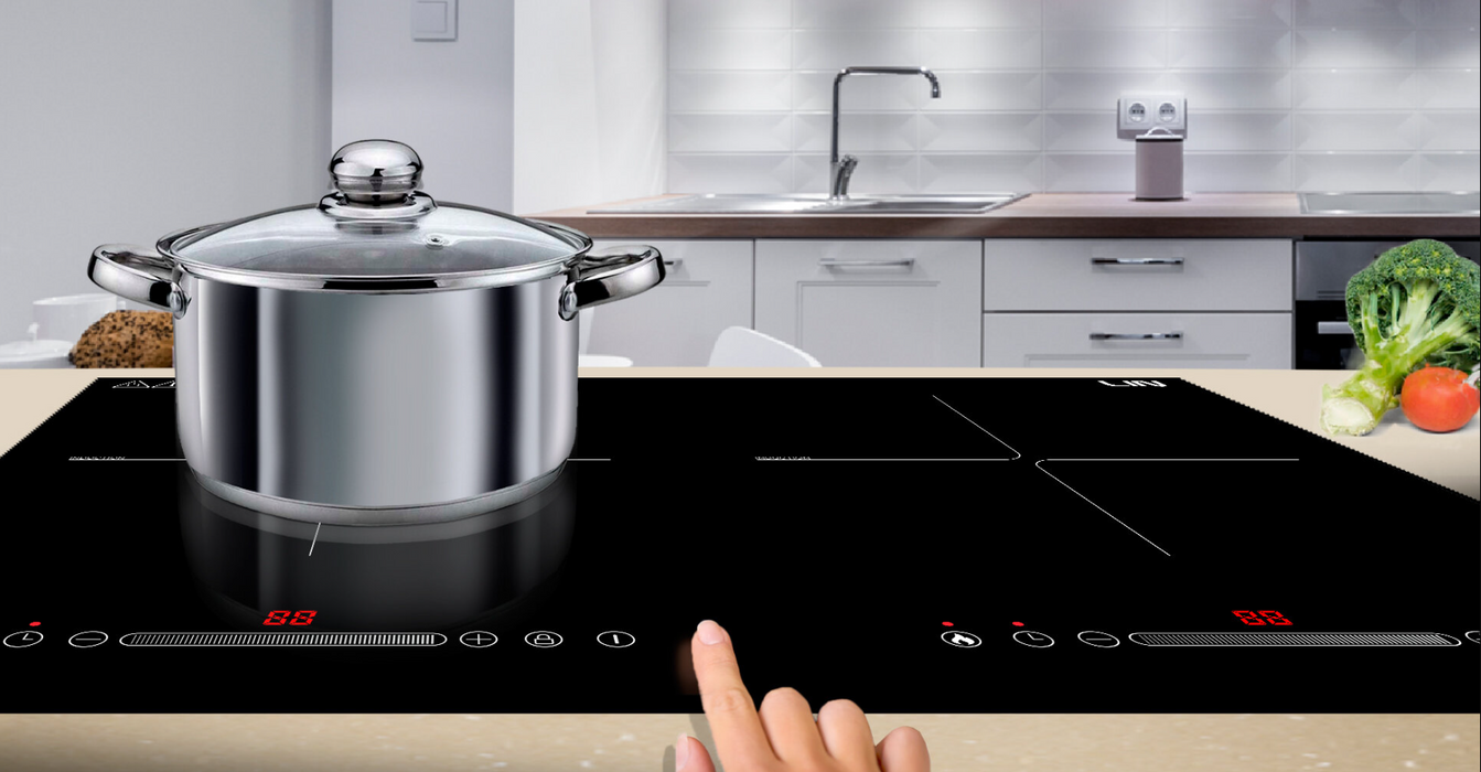 Induction hob LIN LI2H-180 cable with plug 1.2m 3200 W